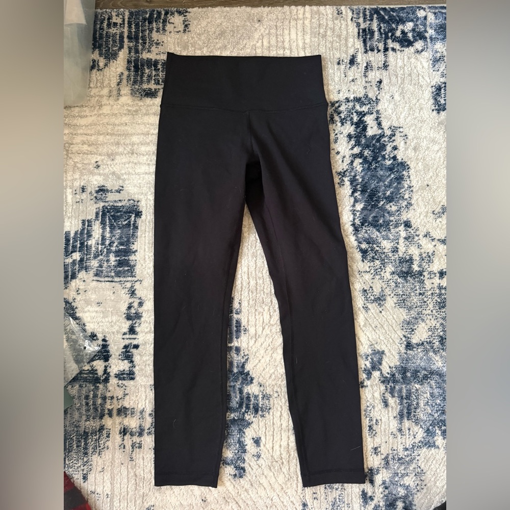 lululemon Black High-Waisted Leggings size 6 - Picture 2 of 4